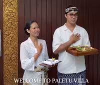 Villa Paletu, Freundliches Villa Personal